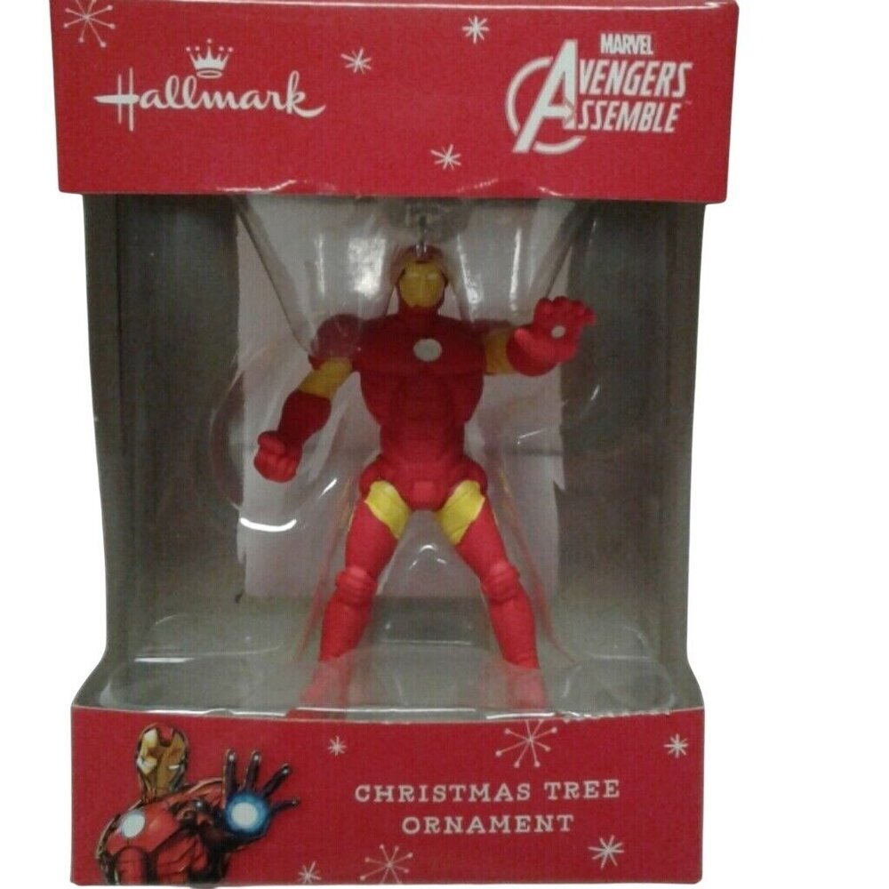 Hallmark Marvel Avengers Assemble Iron Man Christmas Tree Ornament Collectible